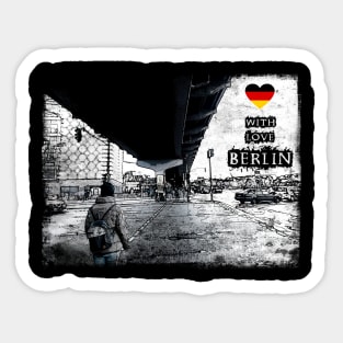 Berlin with love Sticker